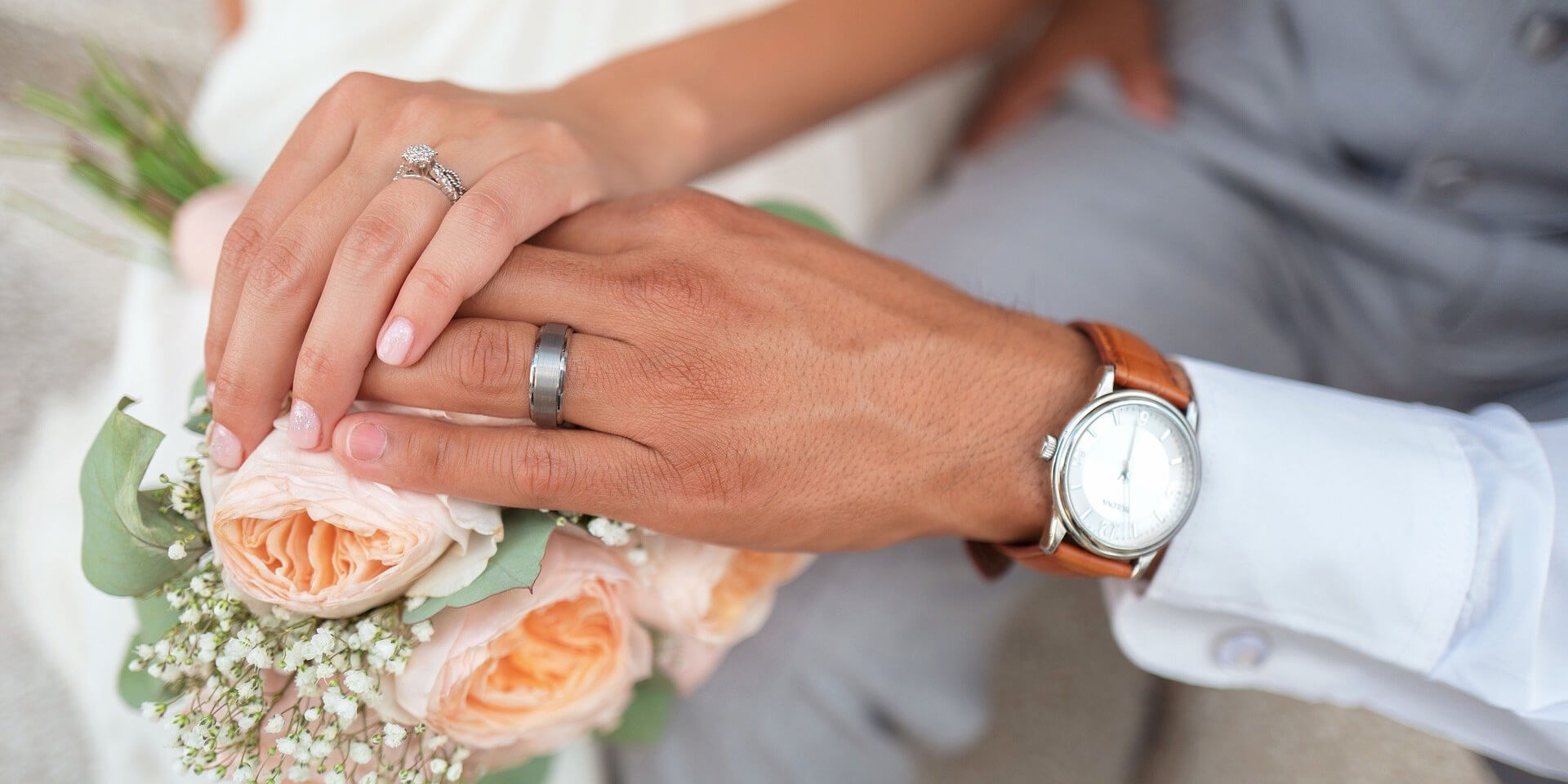 Hände bei einer Hochzeit ,© pixabay/pexels